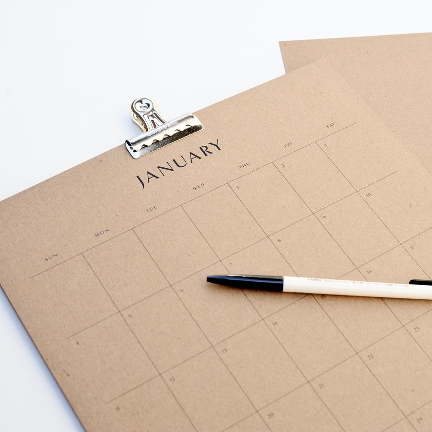 2026 Kraft Calendar