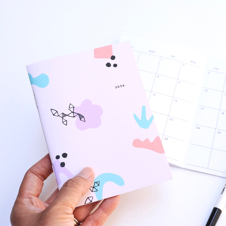 2026 Small Monthly Planner - Playtime