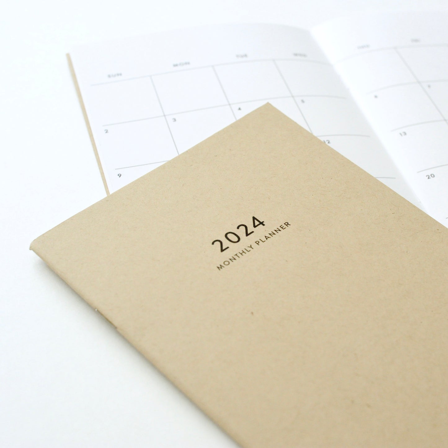 2024 Big Monthly Planner - Kraft