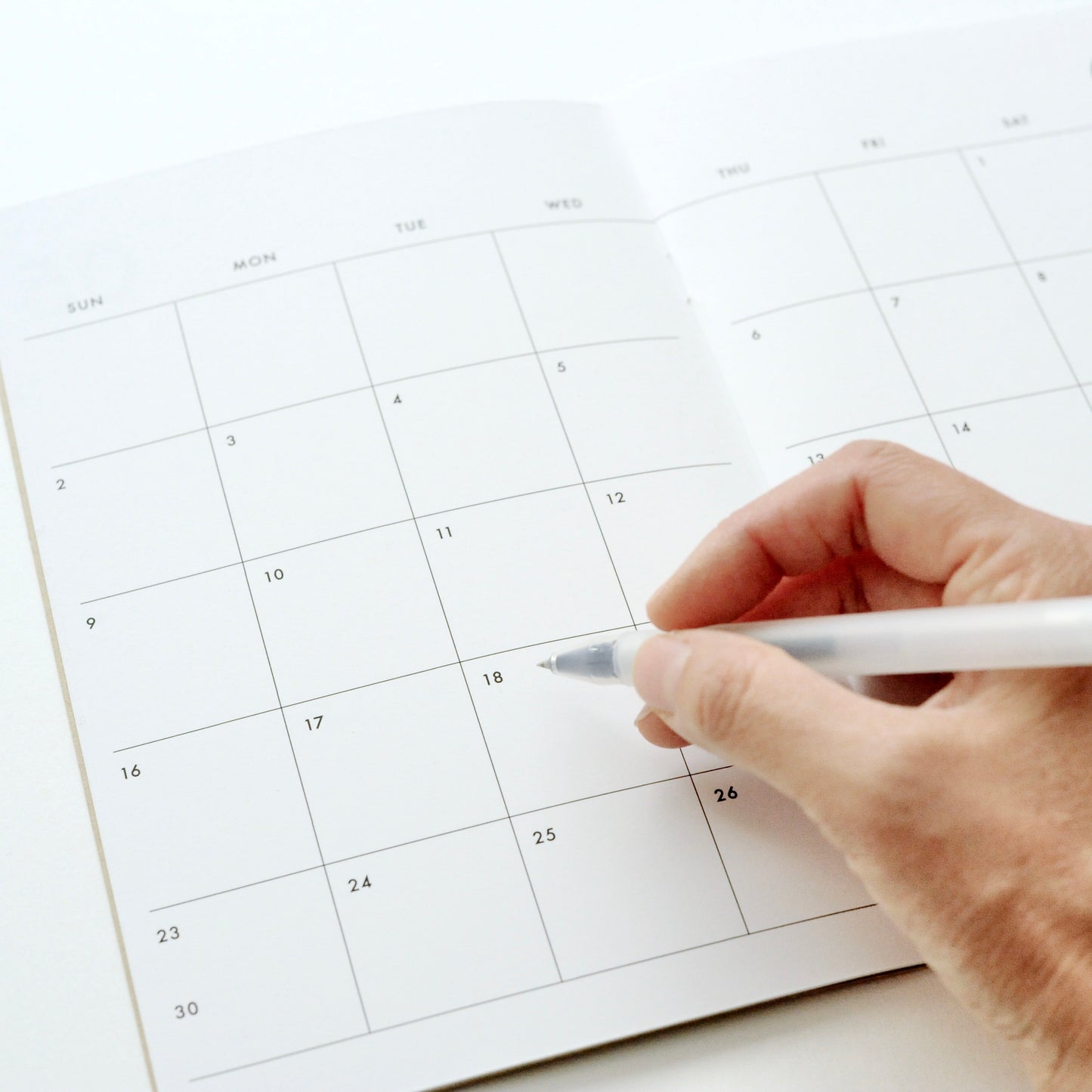 2026 Big Monthly Planner - Kraft