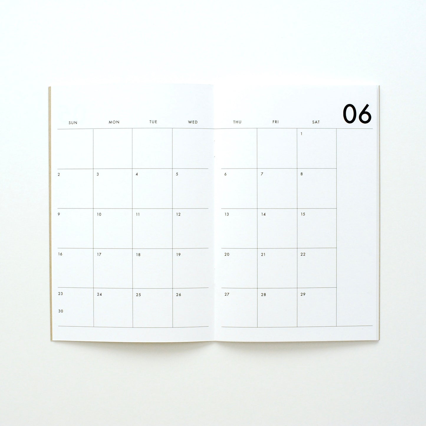 2026 Big Monthly Planner - Kraft
