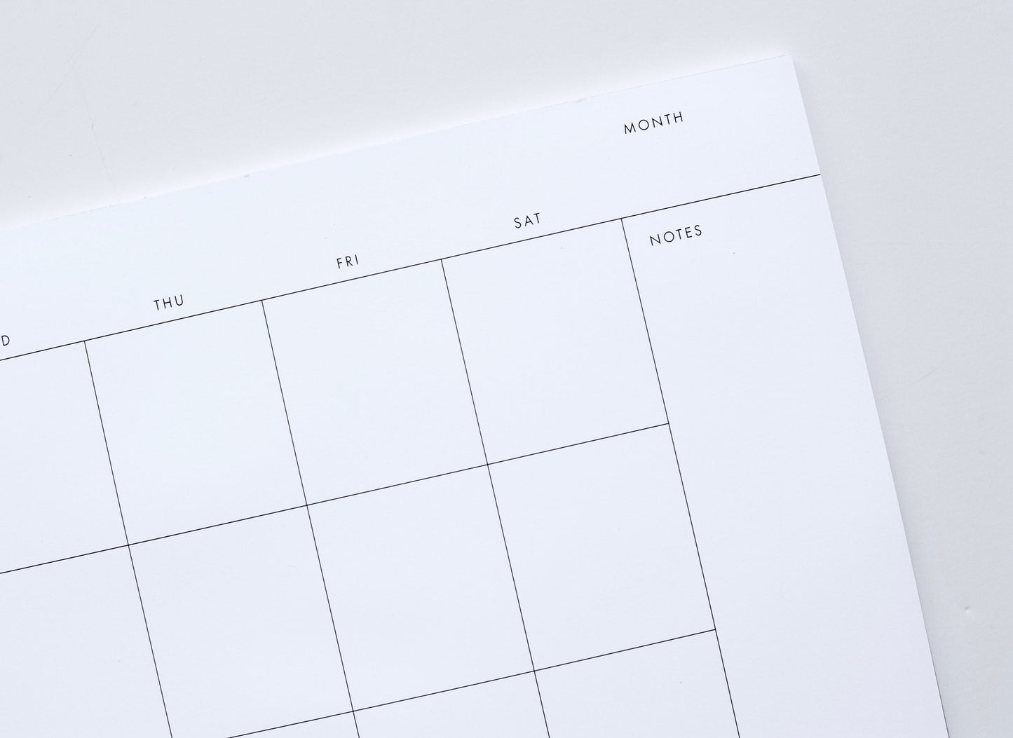 Monthly Planner Notepad