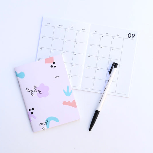 2026 Small Monthly Planner - Playtime