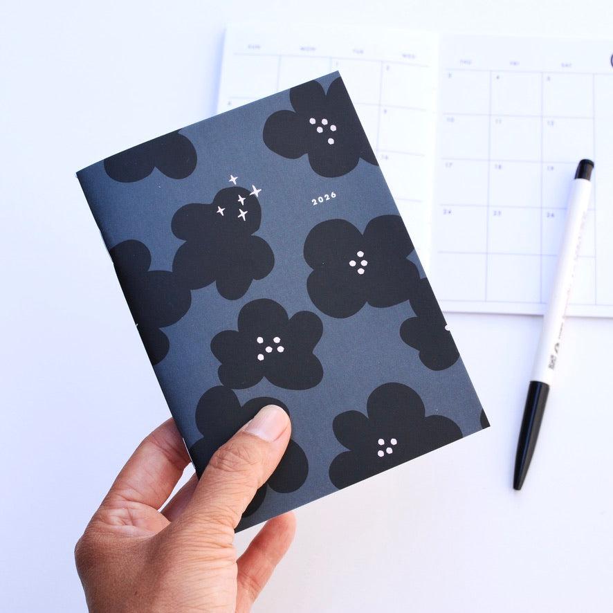 2026 Small Monthly Planner - Big Floral