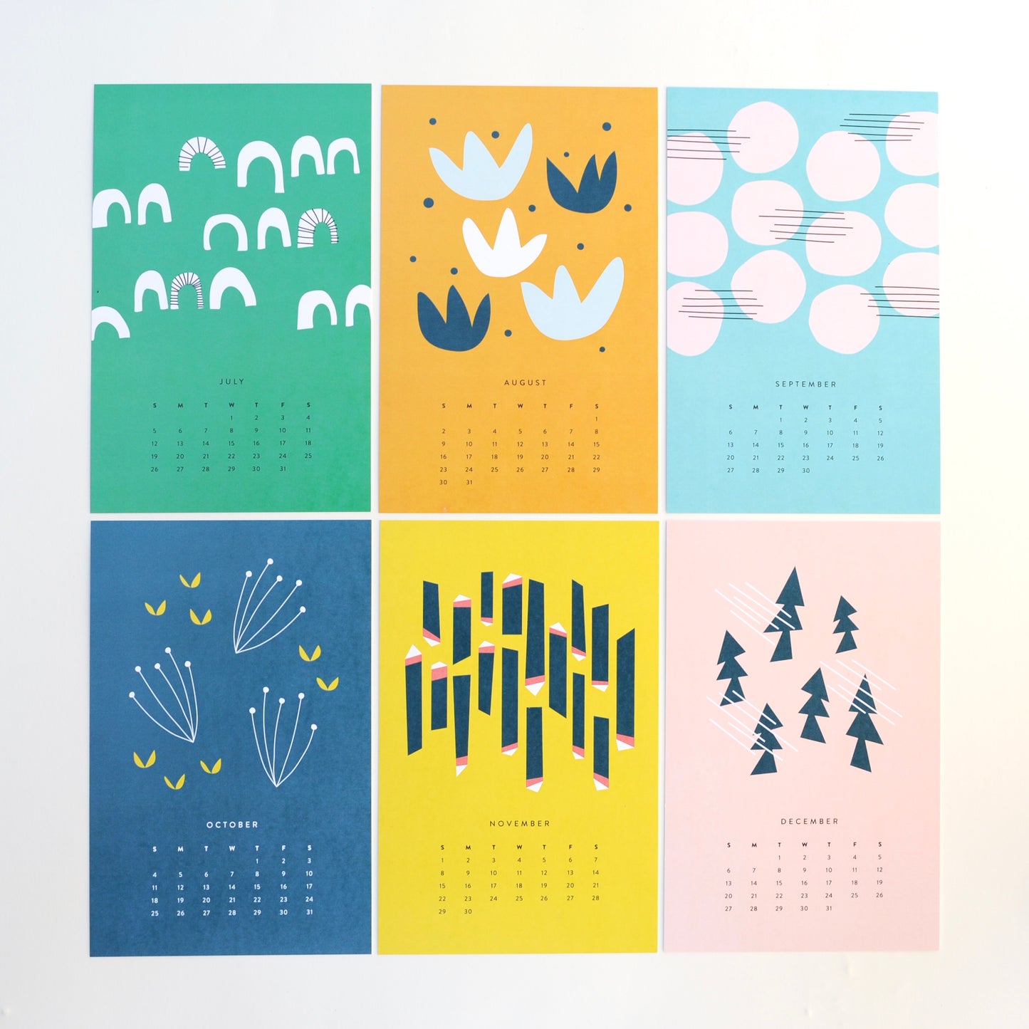 2026 Wall Calendar - BOLD & BRIGHT