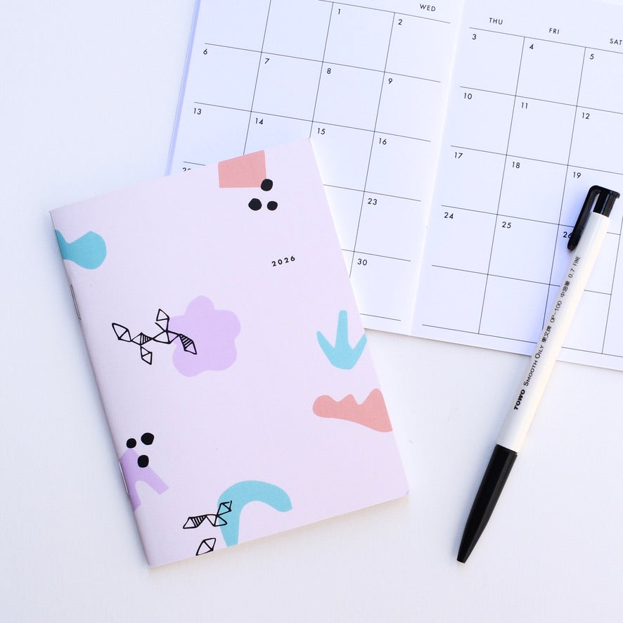 2026 Small Monthly Planner - Playtime