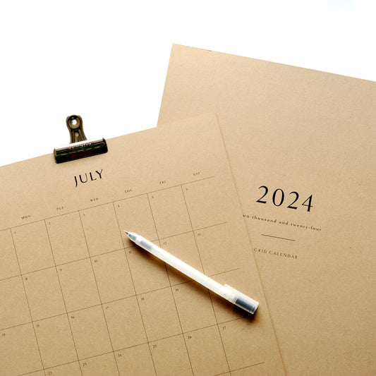 2024 Kraft Calendar