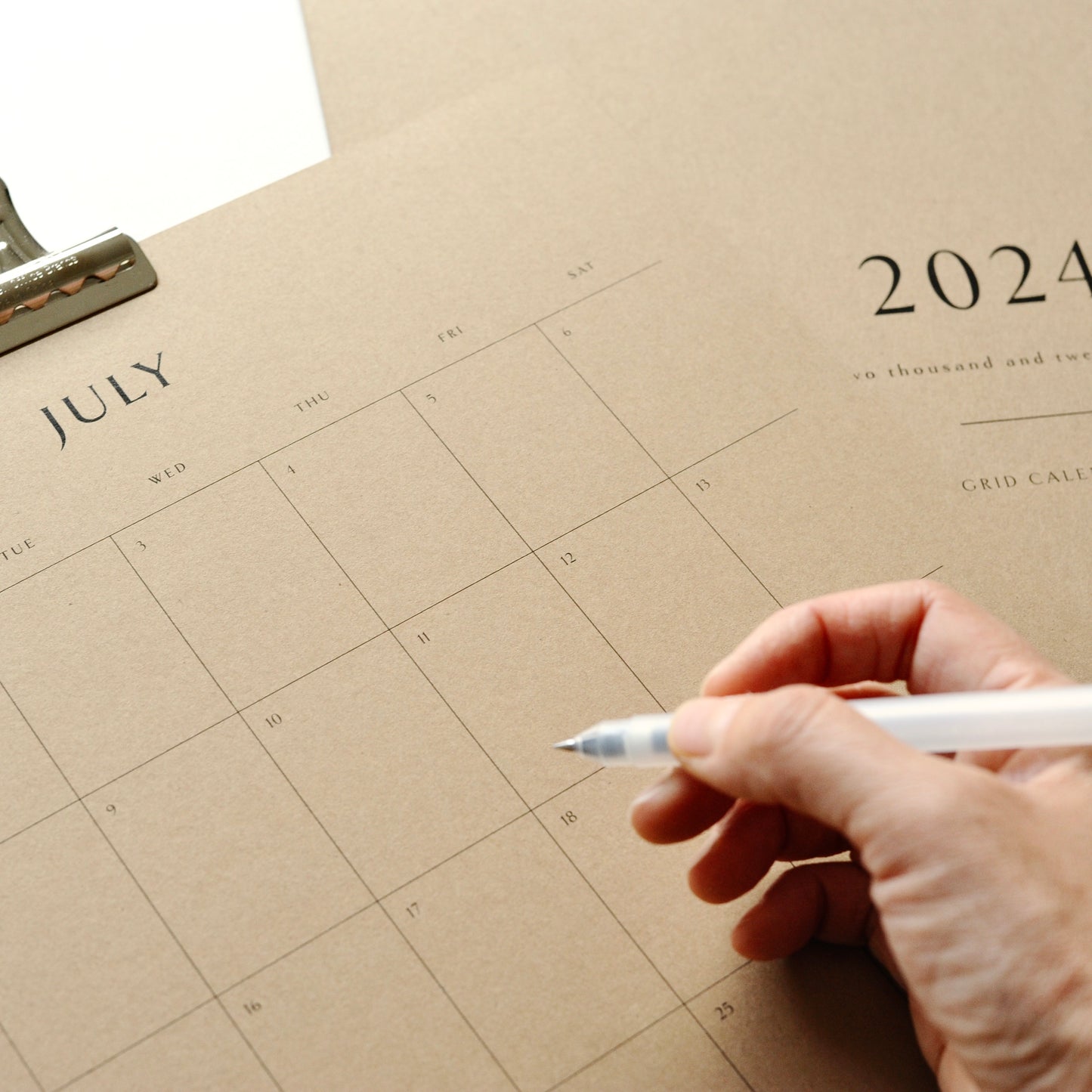 2024 Kraft Calendar