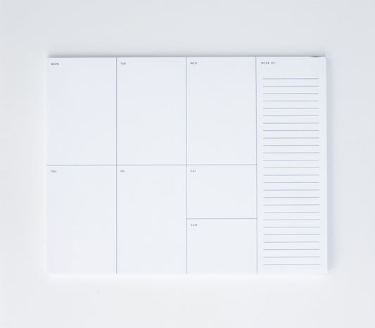 Weekly Planner Notepad