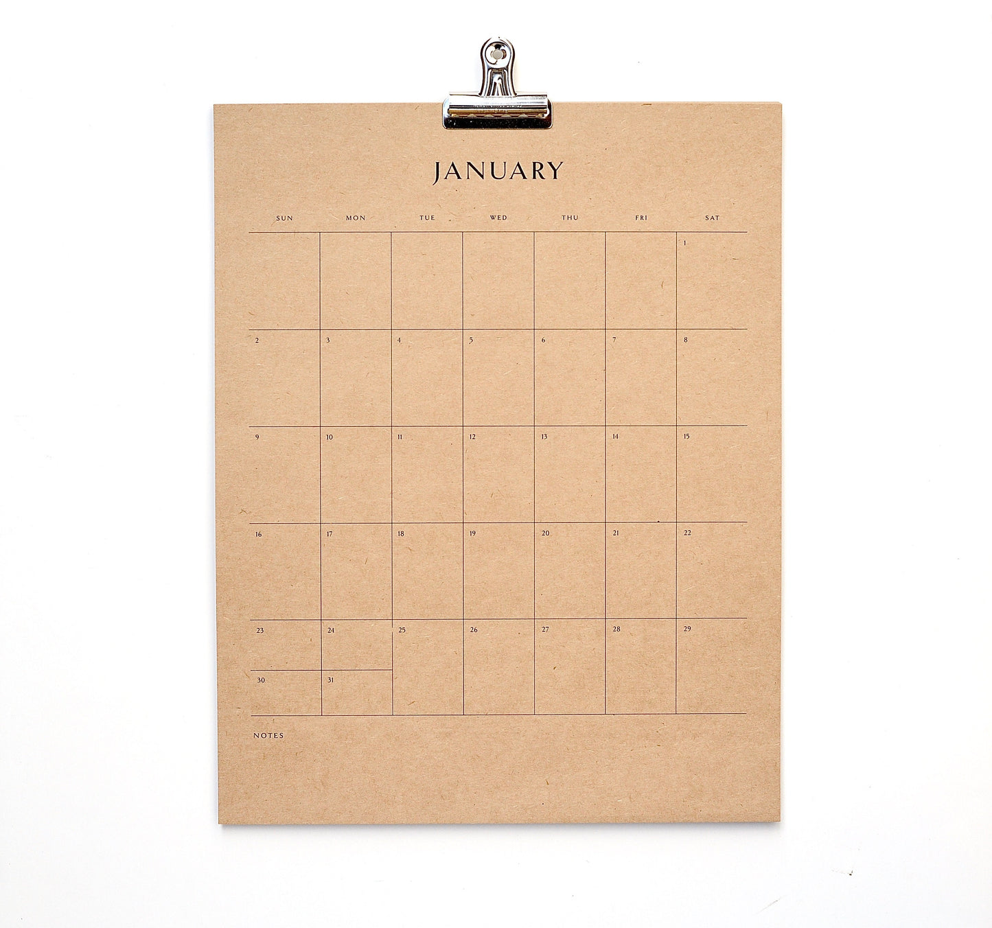 2023 Kraft Calendar