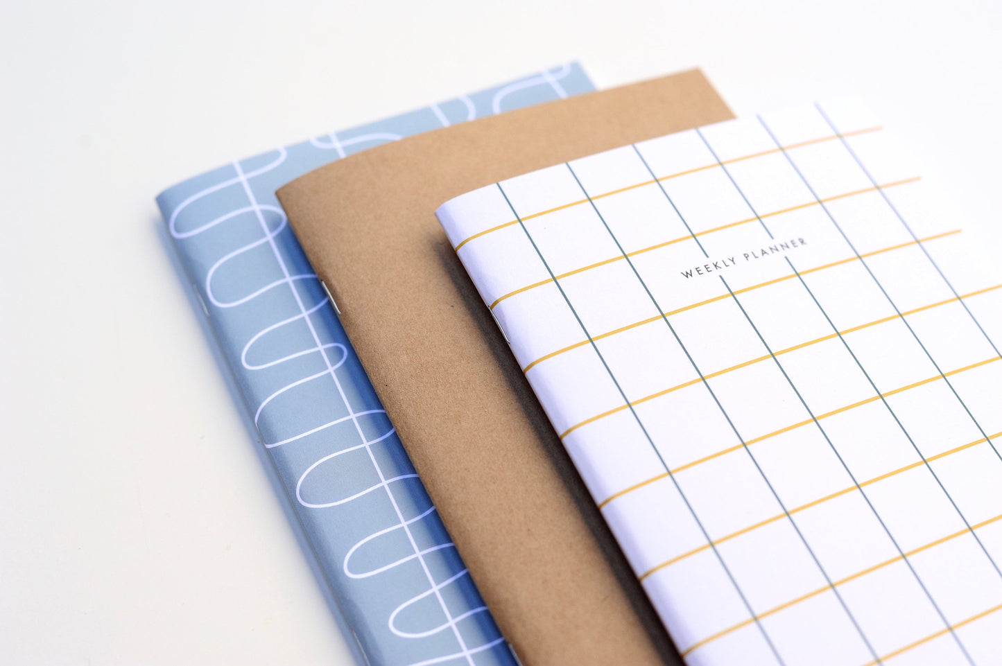 Undated Pocket Weekly Planner - Blue