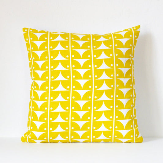 Linen Pillow Cover - AVA Yellow